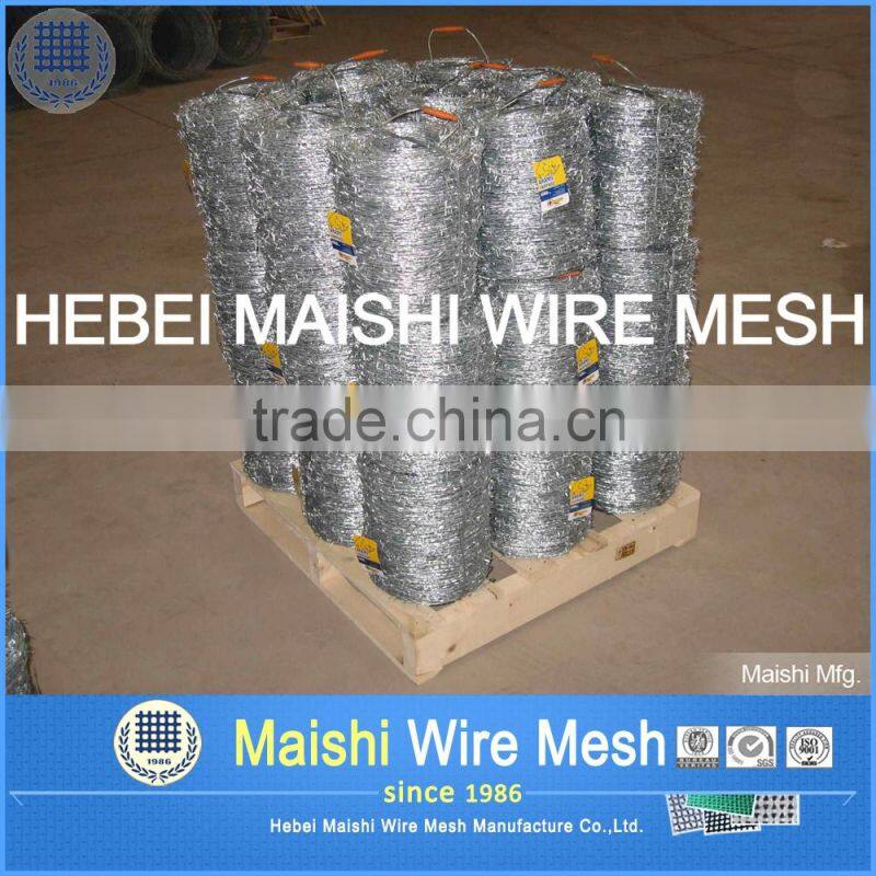 4 Barbed Points Double Strand Barbed Wire