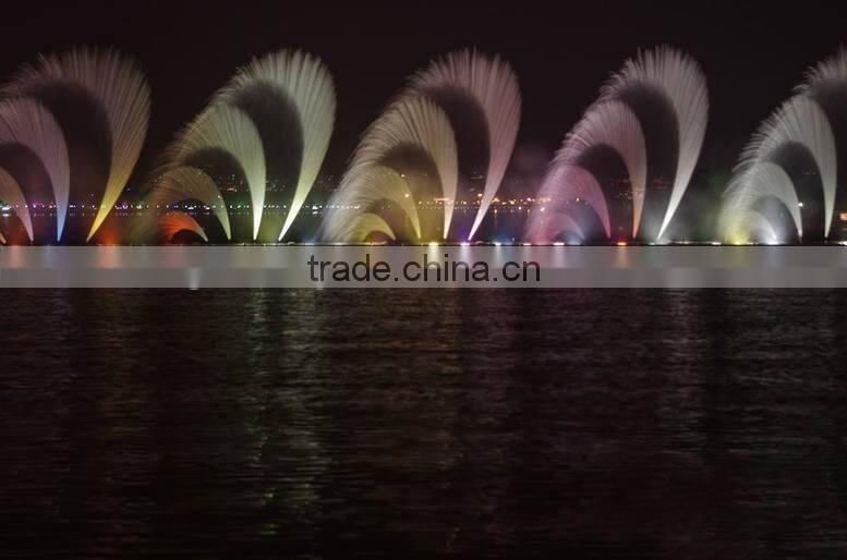 China water fountain with musical control system