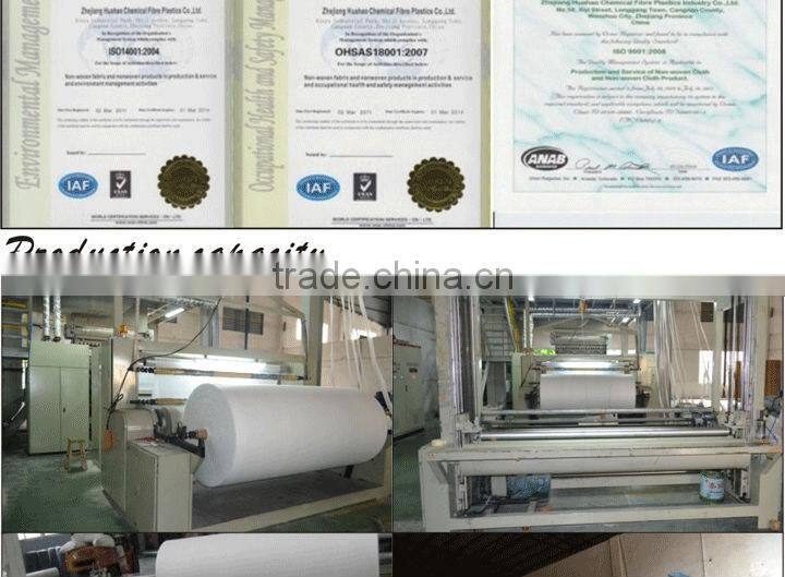 Environmental nonwoven fabric for disposable women underwear