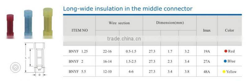 HEIGTH HOT SALE LONG-WIDE INSUALTION IN TEH MIDDLE CONNECTOR WITH HIGH QUALITY
