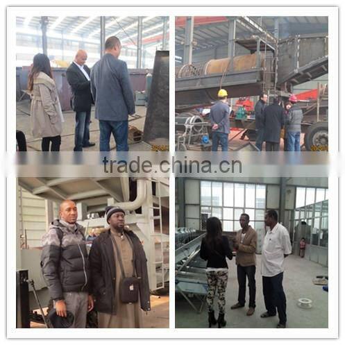 Small Portable Mobile Gold Trommel