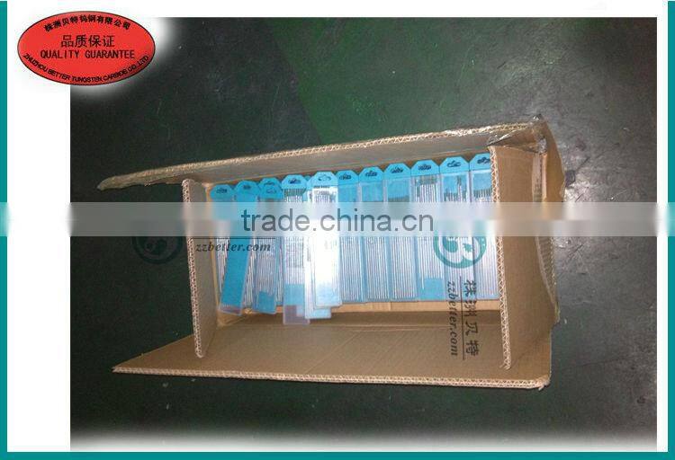 cast tungsten carbide powder filling rods for solder application