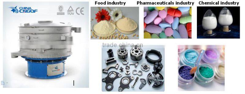 vibrator separator machine for maize starch sieving