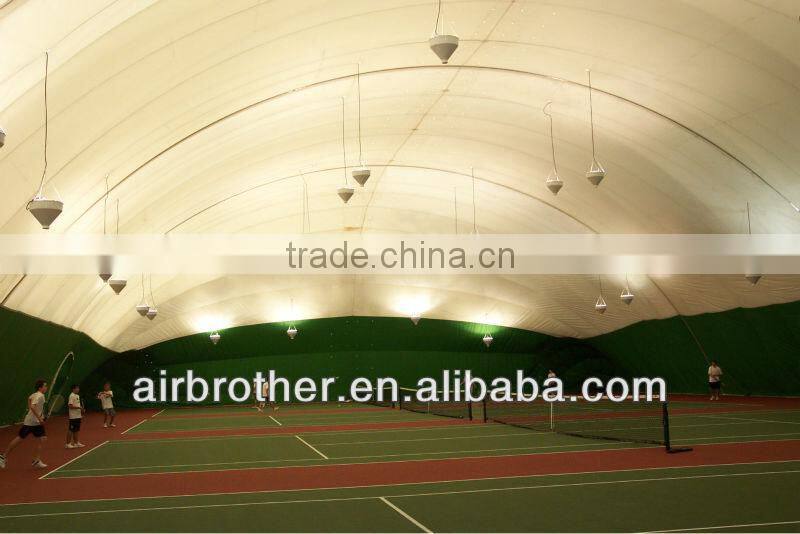 PVDF coated inflatable membrane structure