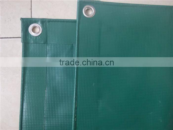 paddy rice gas proof Tarpaulin, covering PVC laminated tarp, dark green polyester tarpaulin