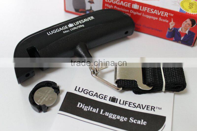 LCD Digital Baggage Weight Hook Scale