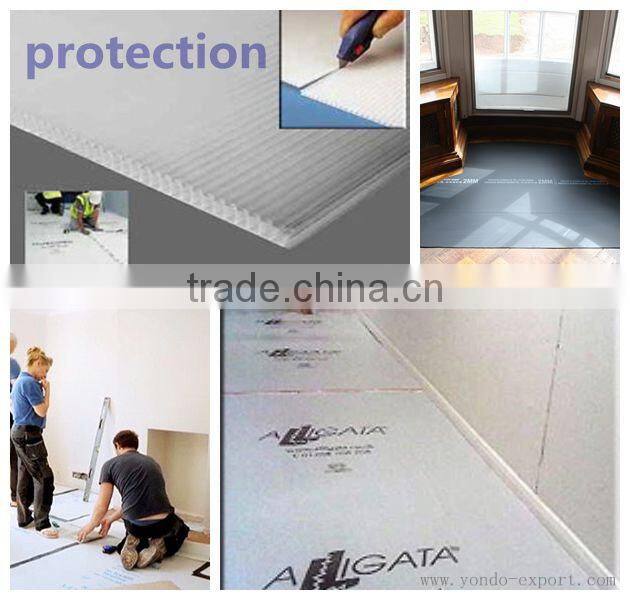 PP Plastic Corex Floor Protection Sheet