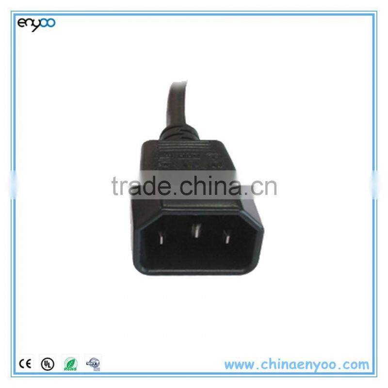 C14 to C19 Power Cord - Black Server Cable