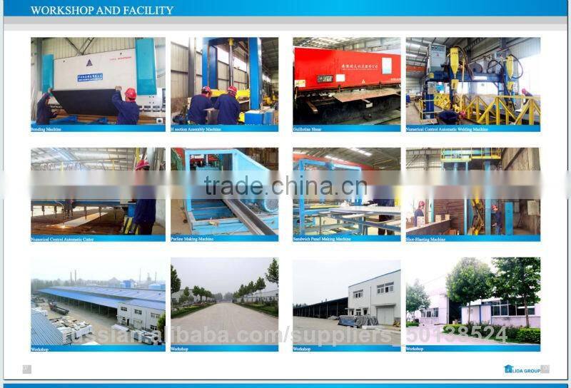 Flat packed container house for labor camp