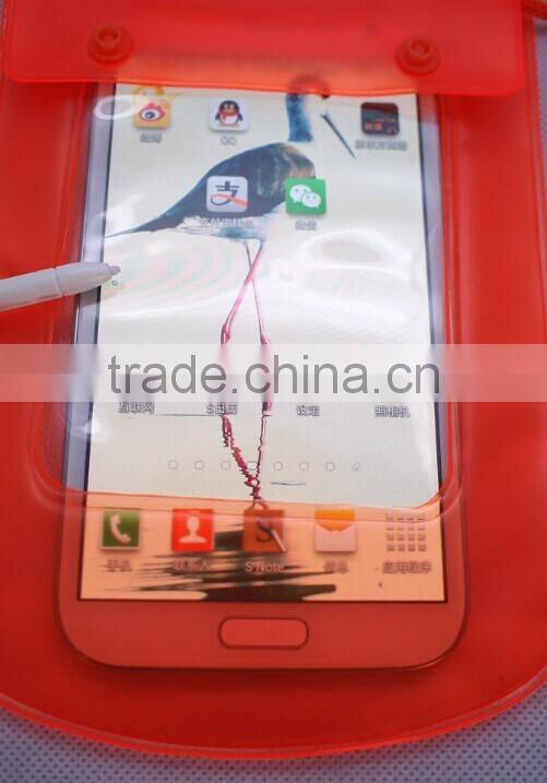 Mobile Phone PVC travelling bag/ travel bag for cell phone/ pvc waterproof bag