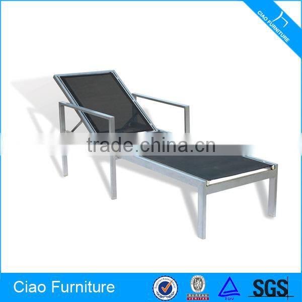 Outdoor Adjustable Aluminum Sun Lounge