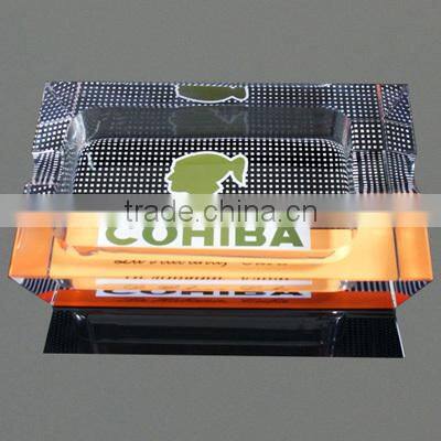 personalized hand cut high quality crystal ashtrays