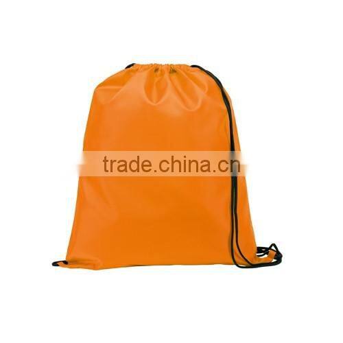 cheap promotion 210D polyester drawstring backpack bag