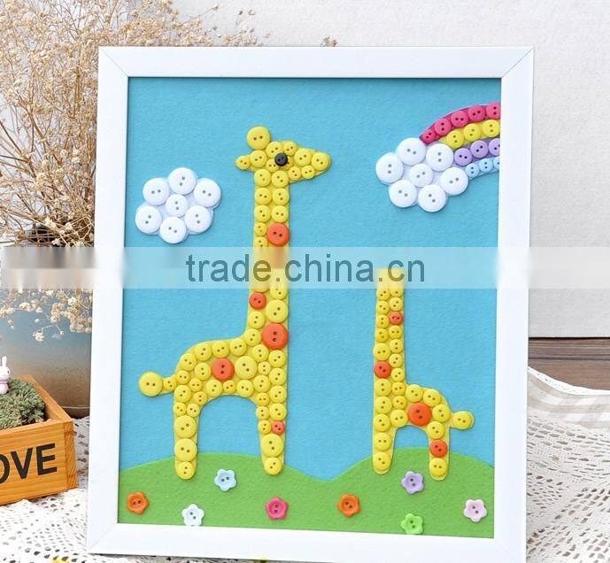 16052510 factory directly selling for Children handmade ready cutting felt puzzle kit