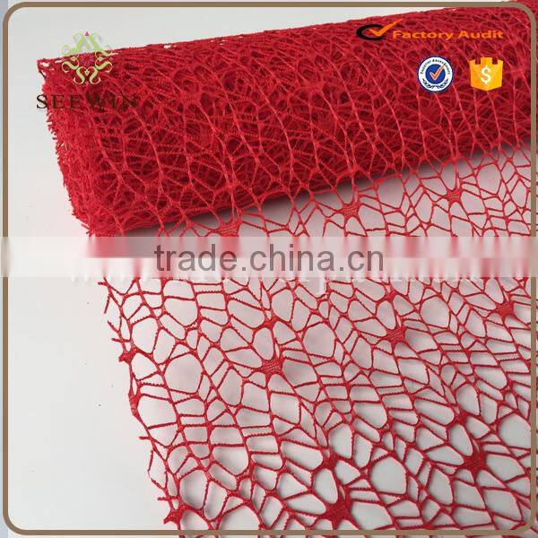 2016 poly web deco mesh for Xmas Garlands