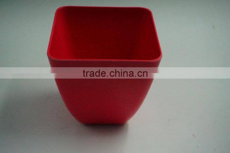 bamboo fiber Material Eco-friendly recycled flower garden pot