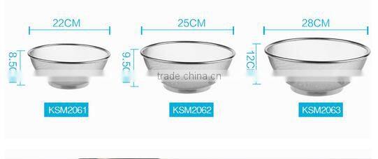 Wholesale Stock Small Order Kitchen Stainless Steel Boult, Storage Basket