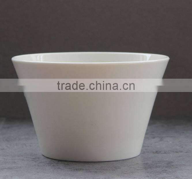 Dinnerware daily need items restaurant porcelain ceramic rice bowl, cheap soup bowl, cheap white ceramic bowl