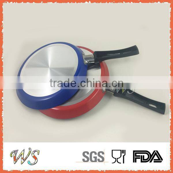 Hot sell Carbon Steel Non-stick Round Pizza Pan with Bakelite Handle