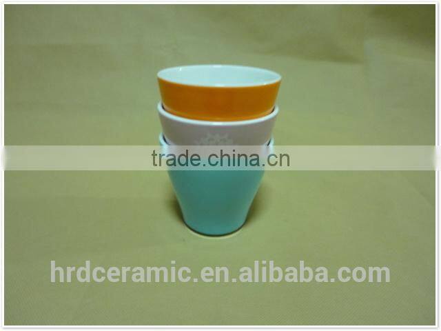 2015 New Advertising promotion white ceramic cup