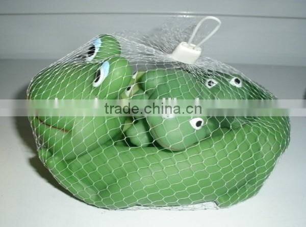 Rubber dolphin floating toy baby 3pcs animal family bath set