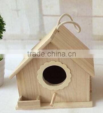 Cheap Real Wood Bird Houses /Nests