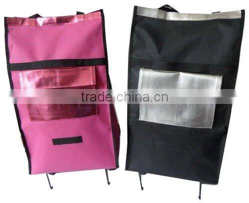 shiny pvc shopping trolleys water proof