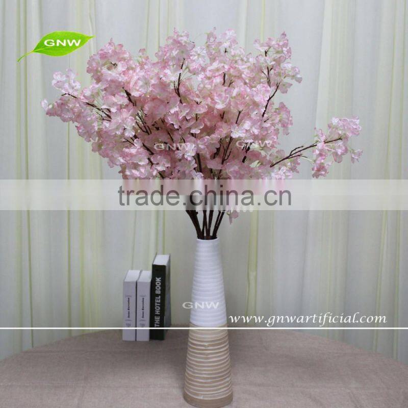 GNW BLB-CH1605002 Hot style pink artificial cherry blossom branch for sale