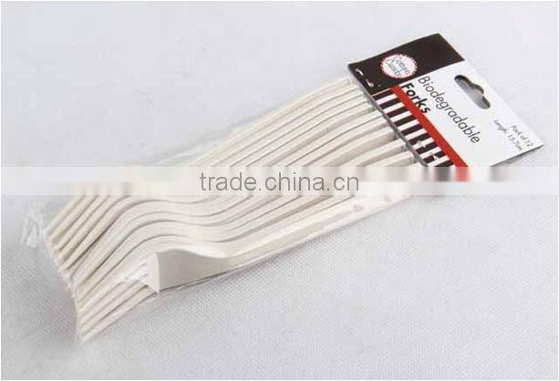 DISPOSABLE KITCHENWARE FORK/PERSONALIZED 12PC FORKS/PLASTIC FORK WITH ALUMINUM