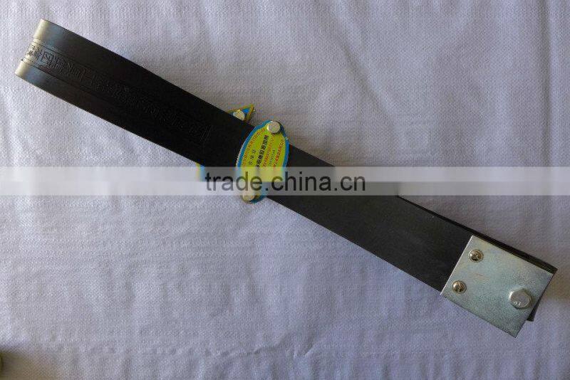 Draggle tape of tank lorry 1.6m*55mm*8mm Special electrostatic drag strip conducting electrostatic rubber oil tank truck tow