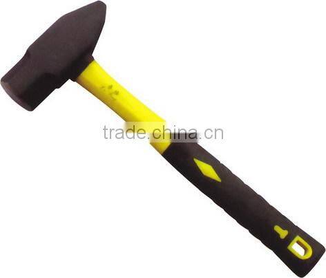 Red painted crosspein sledge hammer for export