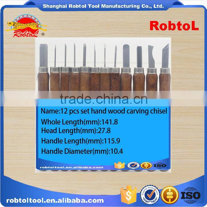 12pcs set hand wood carving chisel gouge woodworking cut craft sculpture carpenter tool