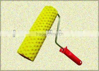 High density foam sponge roller construction tool paint roller handle