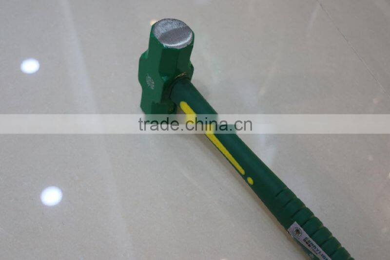 Berrylion High Grade Stone Hammer 2P-16P Stone hammer with TPR Plastic handle