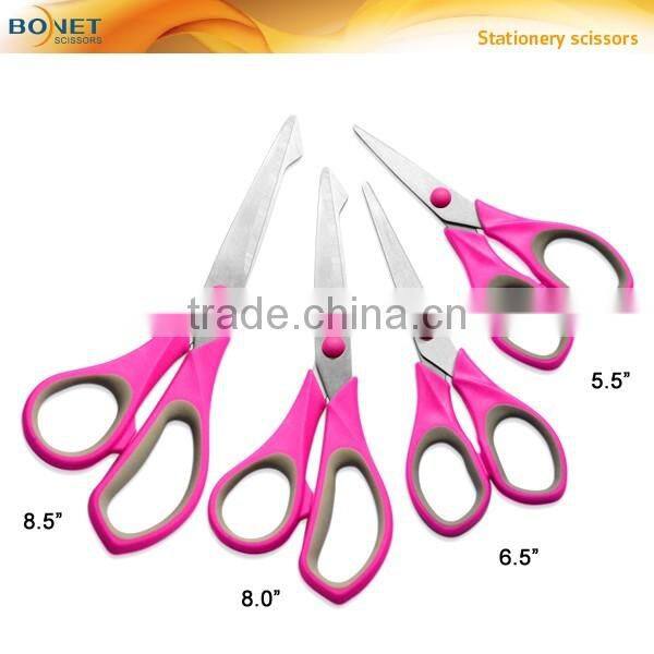 SST0048-5P/6P,SST0049-7P/8P heat transfer blade stationery scissors ideal for light everyday use in the office or home