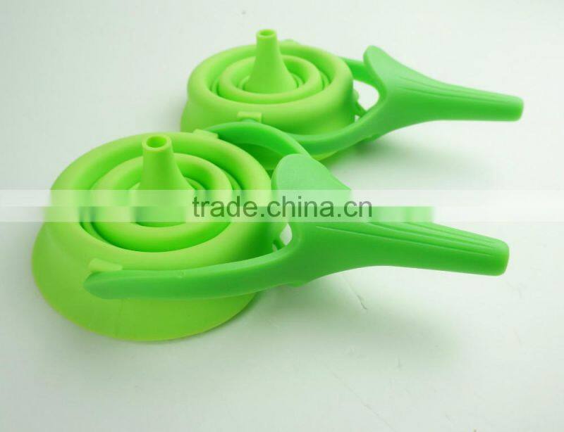 16126 silicone folding funnel with pp handle