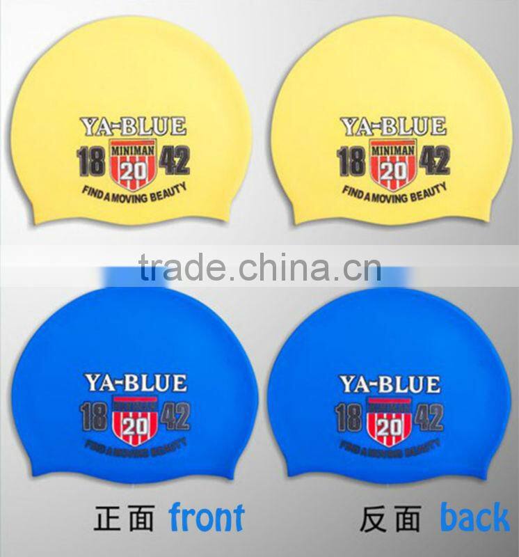 fashion silicon swim caps,kids silicone swim cap