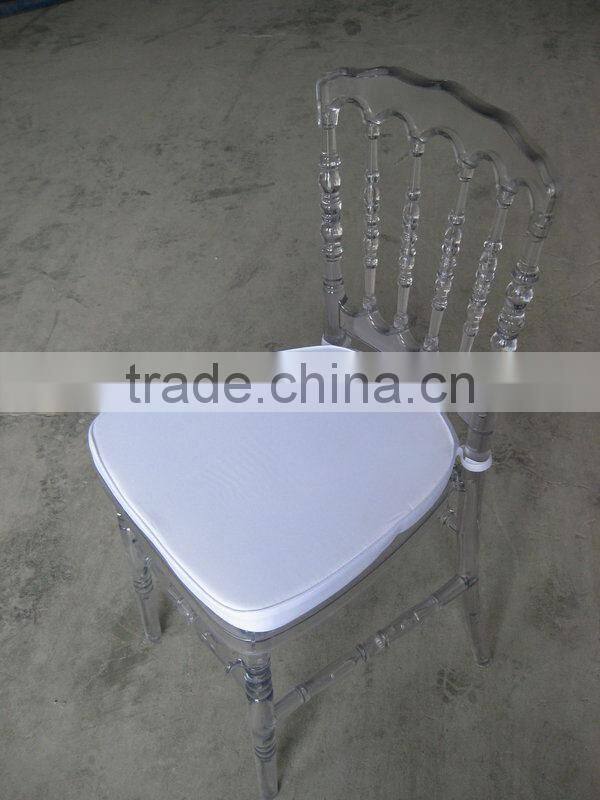 wholesale clear resin wedding plastic chair models and price