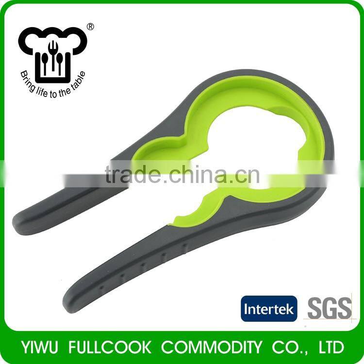 Hot sales factory price silicone jar bottle can opener with 4 round circle