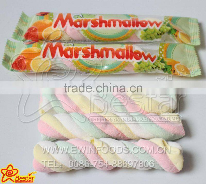 Long Stick Halal Twist Marshmallow