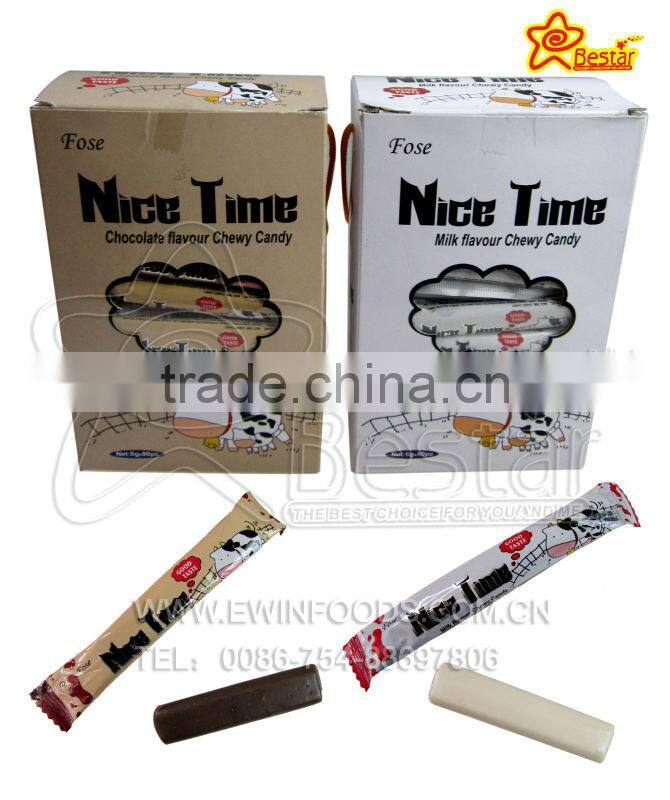 Chocolate and Milk Soft Candy