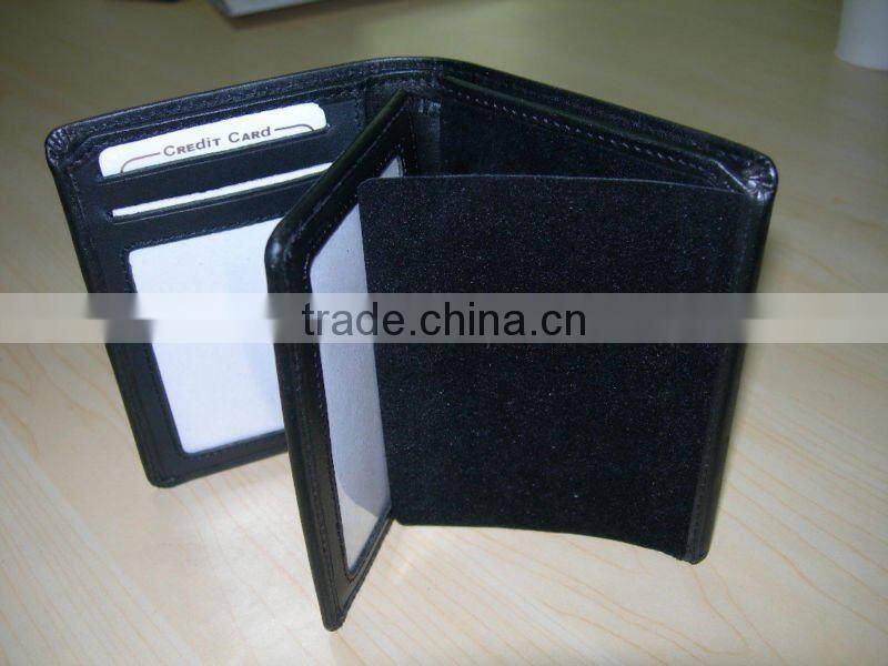 Leather bifold wallet