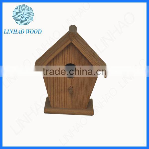 natural family used wooden bird house,delicate wooden bird house