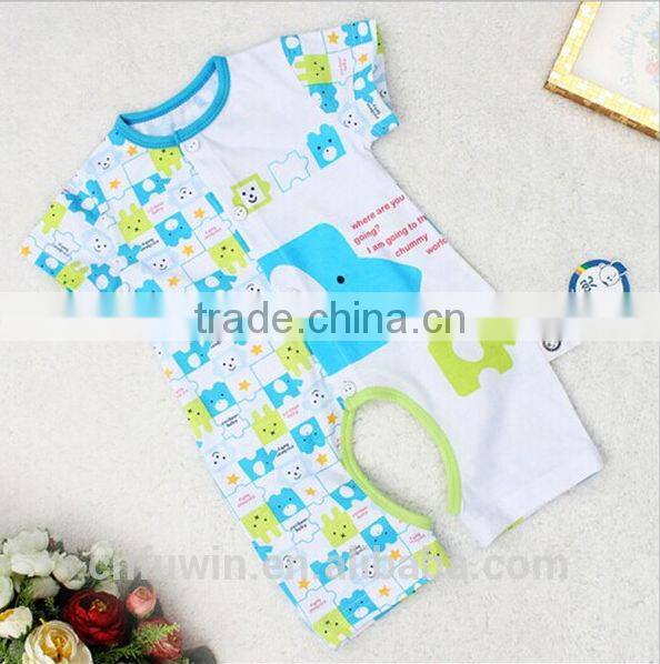 Custom and wholesale baby clothes factory baby rompers print