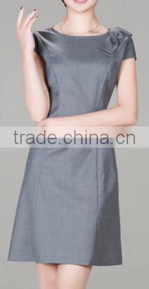 2016 New Summer Professional Corset Short Sleeve Formal Wrap Skirt for Women Office Ladies