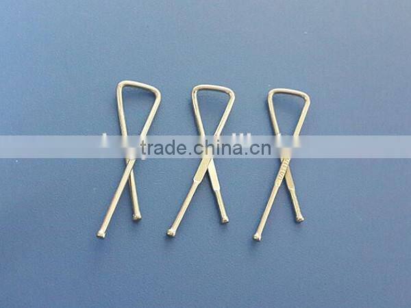 nickel/brass metal clip, stainless steel shirt metal clip