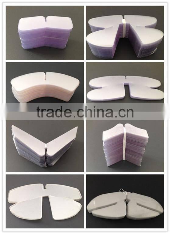 Custom Transparent PVC/PET Collar Butterfly ,Neck Collar Support For Shirt