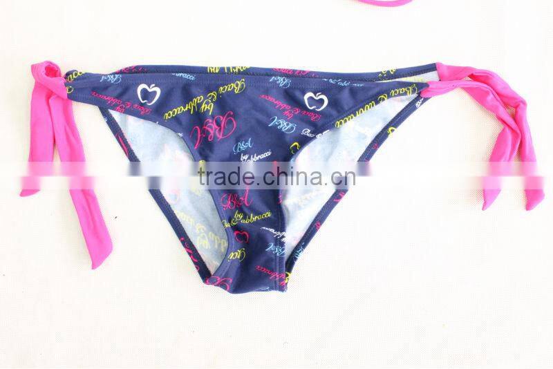 2017New Arrival Nylon Custom Solid Sexy Beach One Piece Hot Women Brazilian Bikini