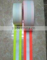 reflective fire retardant fabric for sagety garment