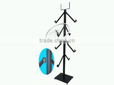 8PCS Steel Wheel Display for Europe bike show/bike store/retail